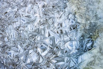 Full frame shot of ice