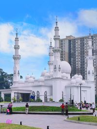 At thohir tapos mosque, depok city, west java province, indonesia