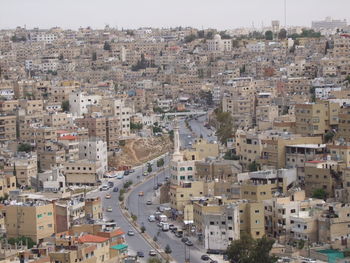 Aerial view of cityscape