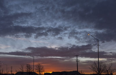 Low angle view of cloudy sky