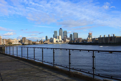 View of cityscape with waterfront