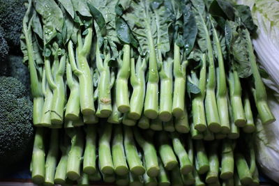 Close-up of vegetables at market stall