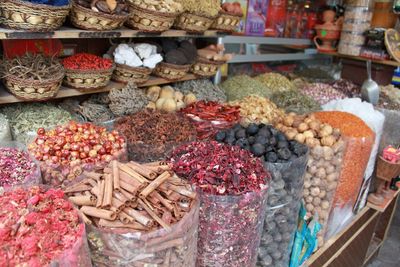 Close-up of vegetables at market stall