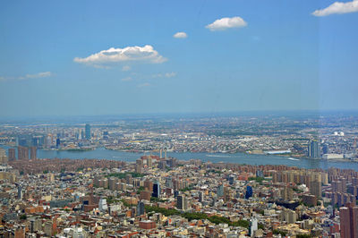 Aerial view of cityscape