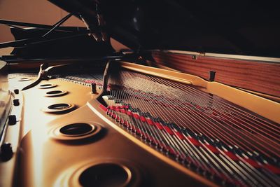 Close-up of guitar