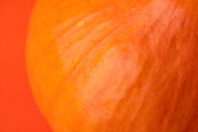 Full frame shot of orange pumpkin