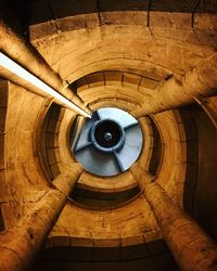 Low angle view of ceiling