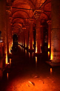 Corridor of building