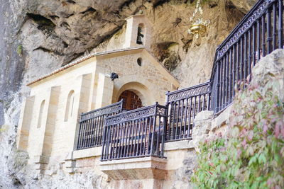 Low angle view of old building