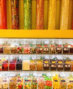 Full frame shot of food in store