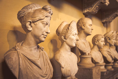 Statue of buddha in museum