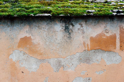 Full frame shot of weathered wall