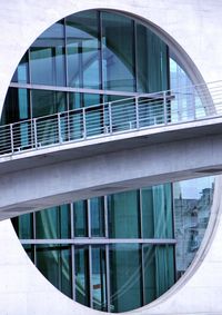 Low angle view of modern building