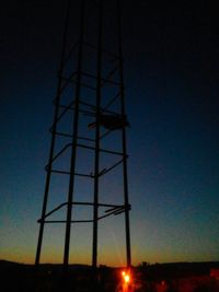 Low angle view of sky at sunset