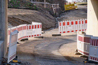 View of construction site