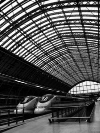 Interior of railroad station