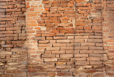 Full frame shot of brick wall