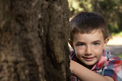 Portrait of boy