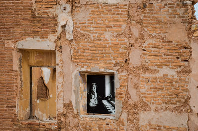 Window of old building