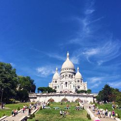 Tourists in park