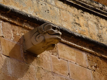 Low angle view of sculpture