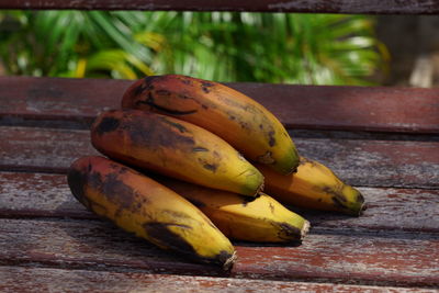 Close-up of fruits on table