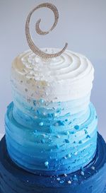 Close-up of ice cream over white background