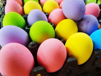 Full frame shot of multi colored candies