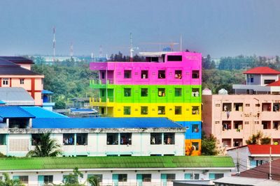 Buildings in city