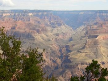 Scenic view of mountains