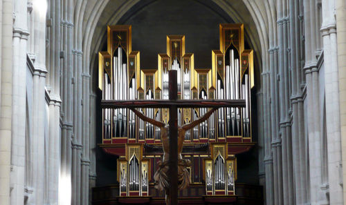 Interior of building