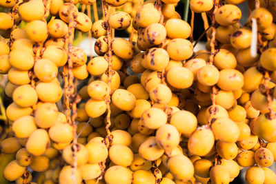 Full frame shot of fruits for sale at market stall