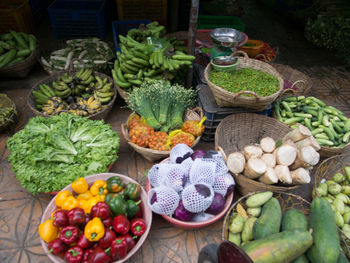 Various fruits and vegetables