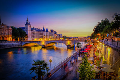 Bridge over river