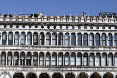 Low angle view of building against sky