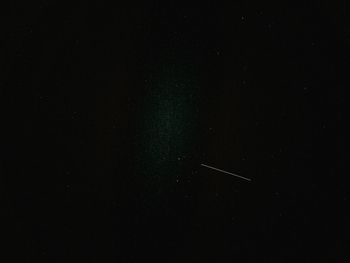 Star field against sky at night