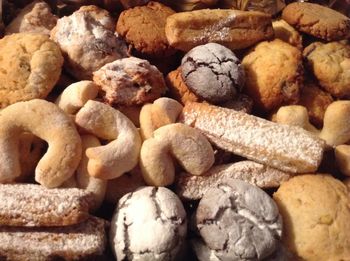 Full frame shot of bread