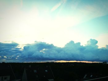 Houses against sky