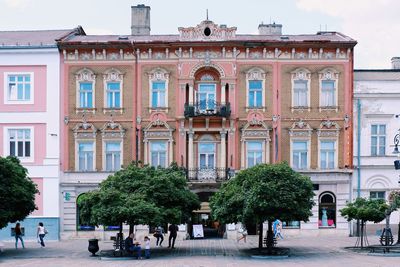 View of historic building against sky