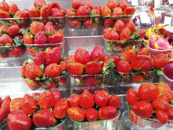 Close-up of strawberries