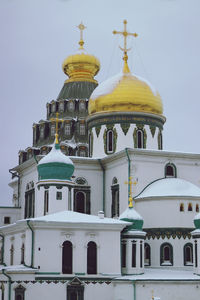 Low angle view of building against sky