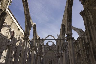 Low angle view of cathedral against sky