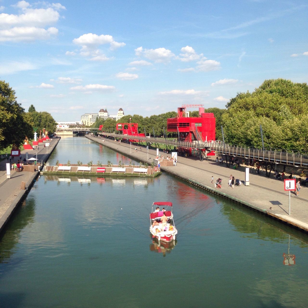 VIEW OF BRIDGE OVER RIVER