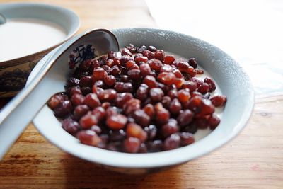 Close-up of food in bowl