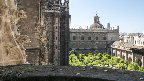 View of buildings in city