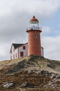Ferryland lighthouse, newfoundland, canada