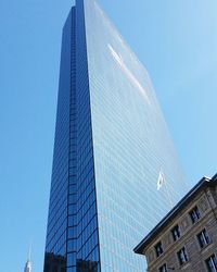 Low angle view of modern building