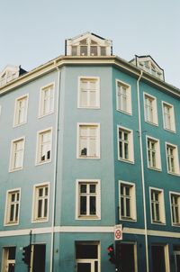 Low angle view of building against sky