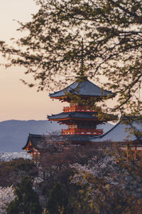 Traditional building against sky