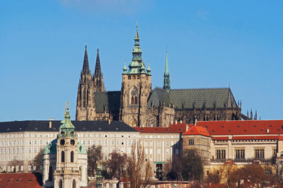Hradcany - cathedral of st vitus in prague castle 